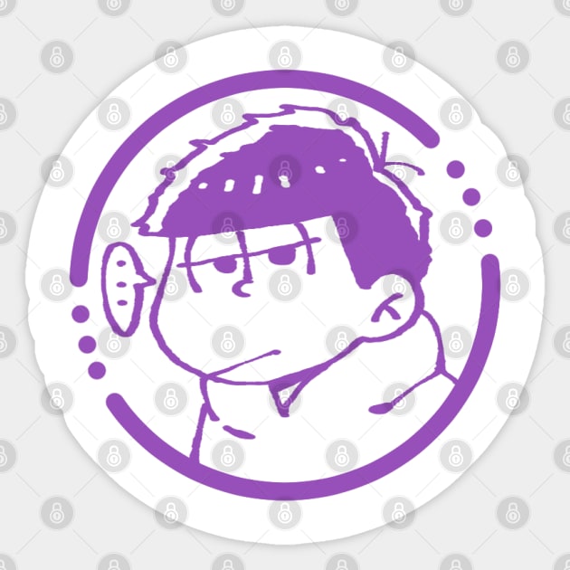 Osomatsu-san: Ichimatsu Sticker by yousachi